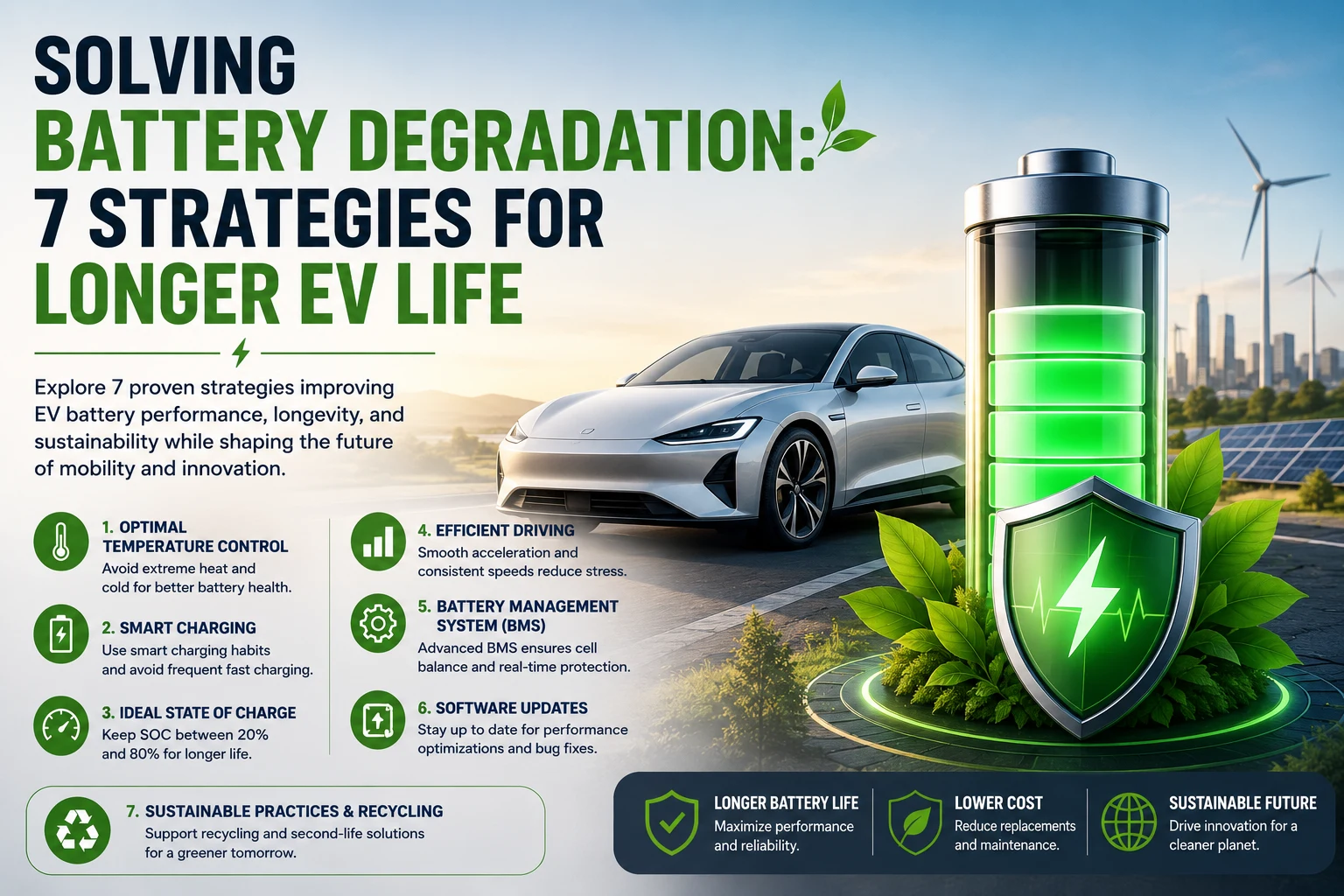 Solving Battery Degradation: 7 Strategies for Longer EV Life
